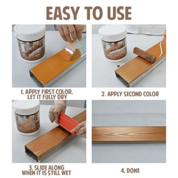 Easy wood – Perie pentru reproducerea texturii lemnului 03