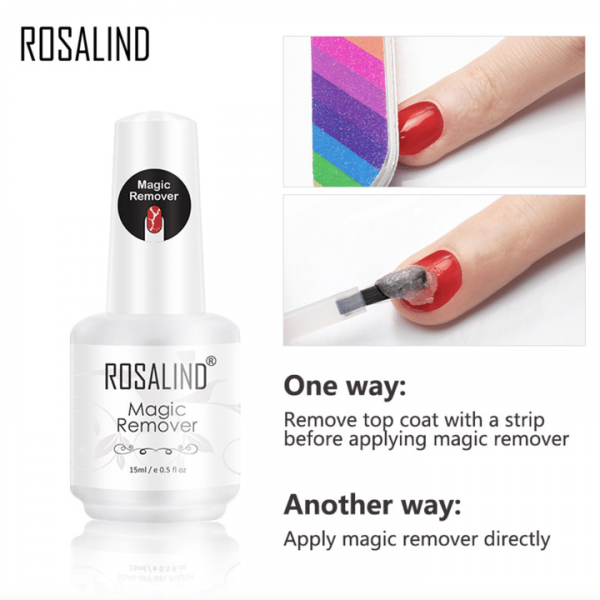 Remover gel de unghii slider