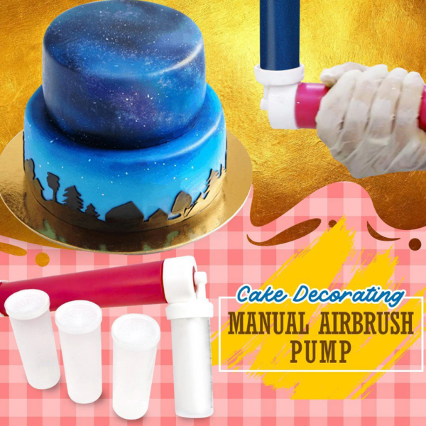 Cake decor airbrush – Aerograf manual pentru decorare torturi