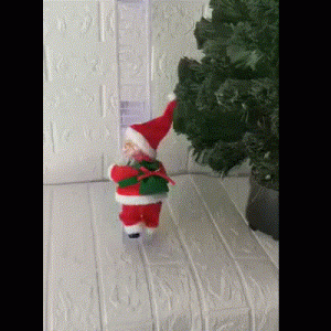 Moș Crăciun cățărător 03