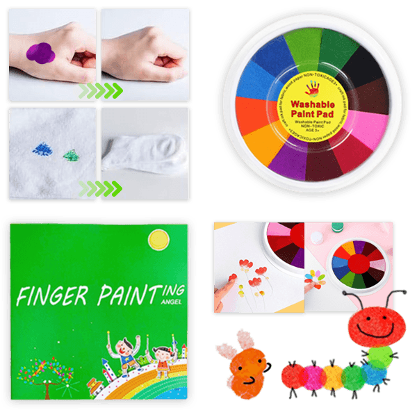Finger Paint – Set de vopsea pentru degete 03