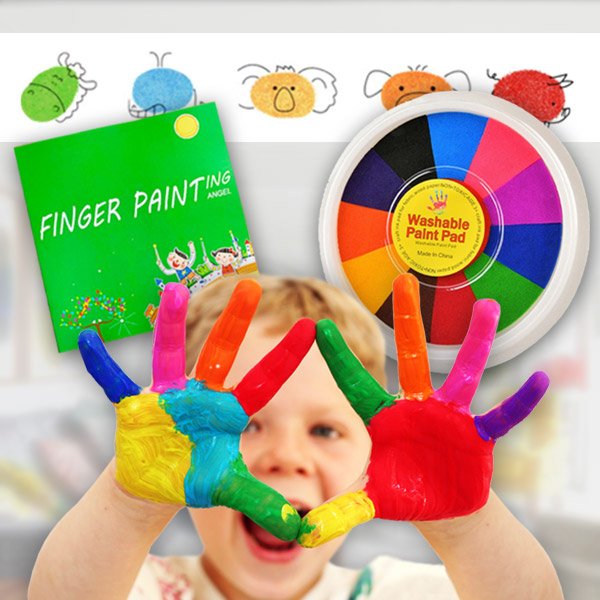 Finger Paint – Set de vopsea pentru degete slider
