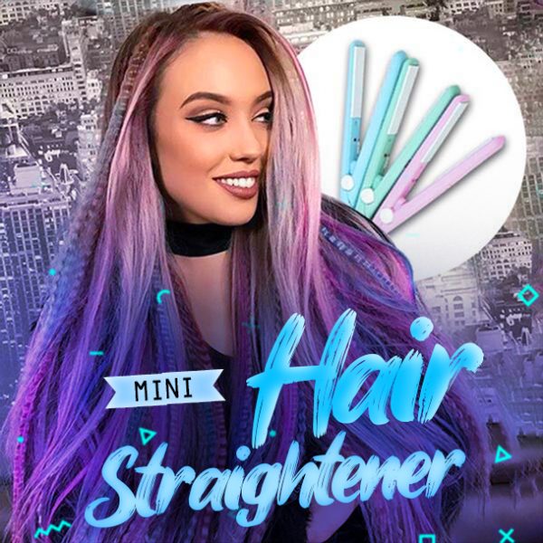 Mini hair straightener – Mini placă pentru îndreptat părul