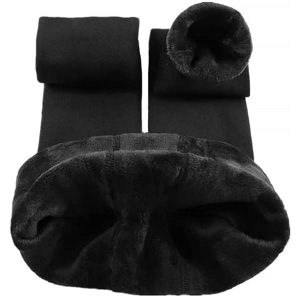 Winter Leggings – Pantaloni de iarnă călduroși cu lână moale 03