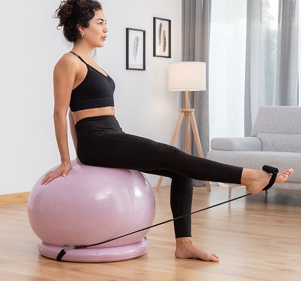 Yoga exercise ball – Minge pentru exerciții de yoga slider