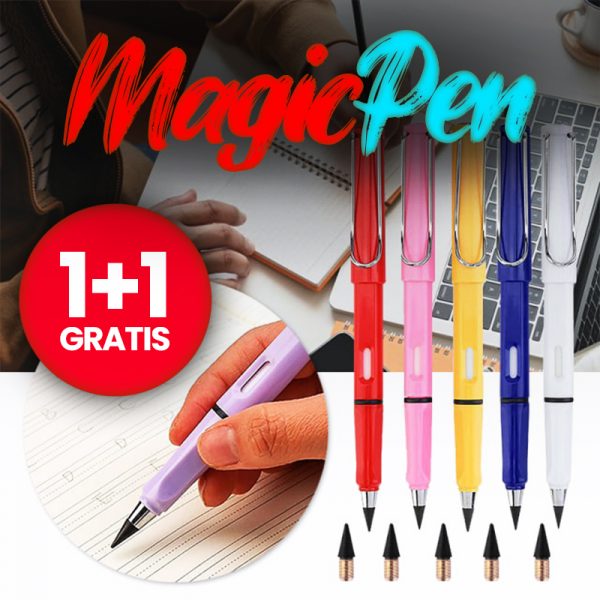 Magic pen – Creion permanent (5 buc) [1+1 GRATIS = 10 buc]