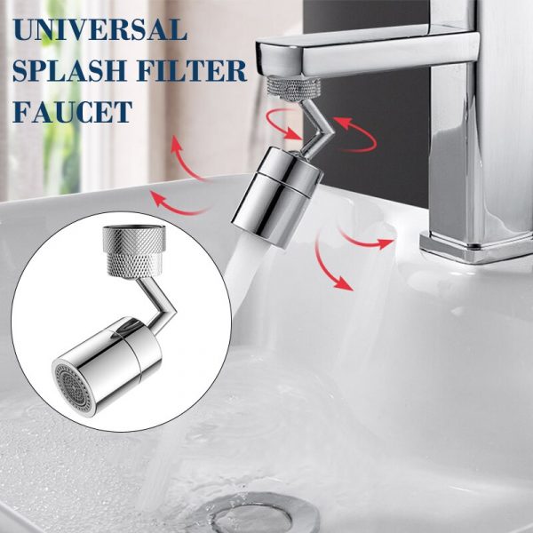 360° rotating faucet – Robinet rotativ 360° 1+1 GRATIS slider