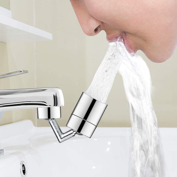 360° rotating faucet – Robinet rotativ 360° 1+1 GRATIS slider