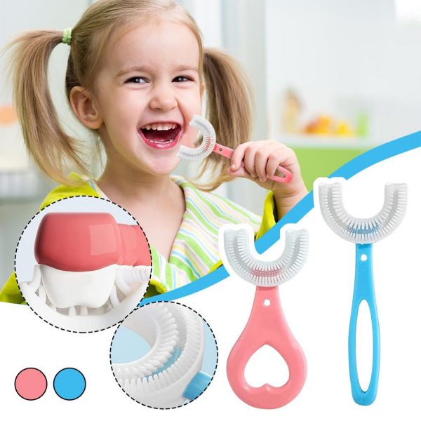Kidsbrush – Periuță de dinți cu formă inovatoare (2 buc) slider