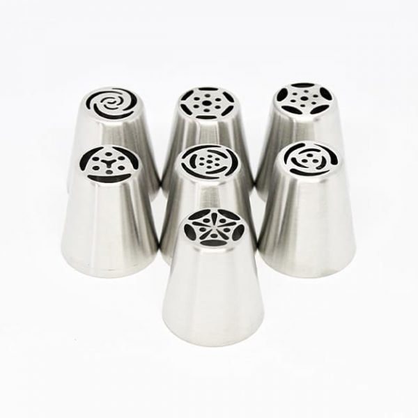 Cakepro – set de accesorii pentru decorarea torturilor (7 bucăți) slider