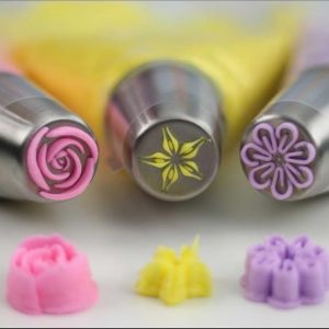 Cakepro – set de accesorii pentru decorarea torturilor (7 bucăți) 03