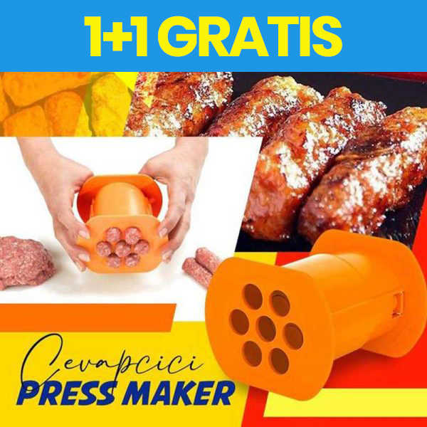 Meat Press Maker – Matriță pentru cevapcici, mititei și cârnați (1+1 GRATIS)