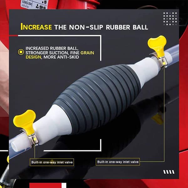 Fuel Pump – Pompă manuală tip sifon pentru pomparea combustibilului și a altor lichide slider