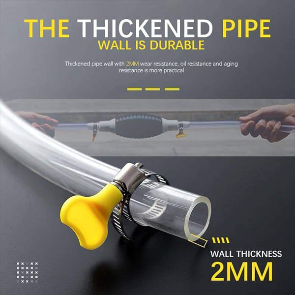 Fuel Pump – Pompă manuală tip sifon pentru pomparea combustibilului și a altor lichide slider