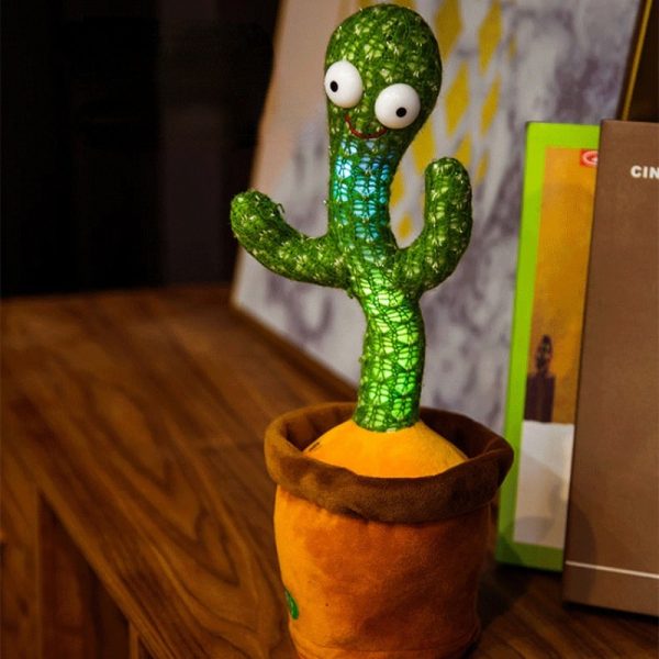Happy cactus – Un cactus moale care cântă, dansează, redă muzică și repetă cuvinte slider